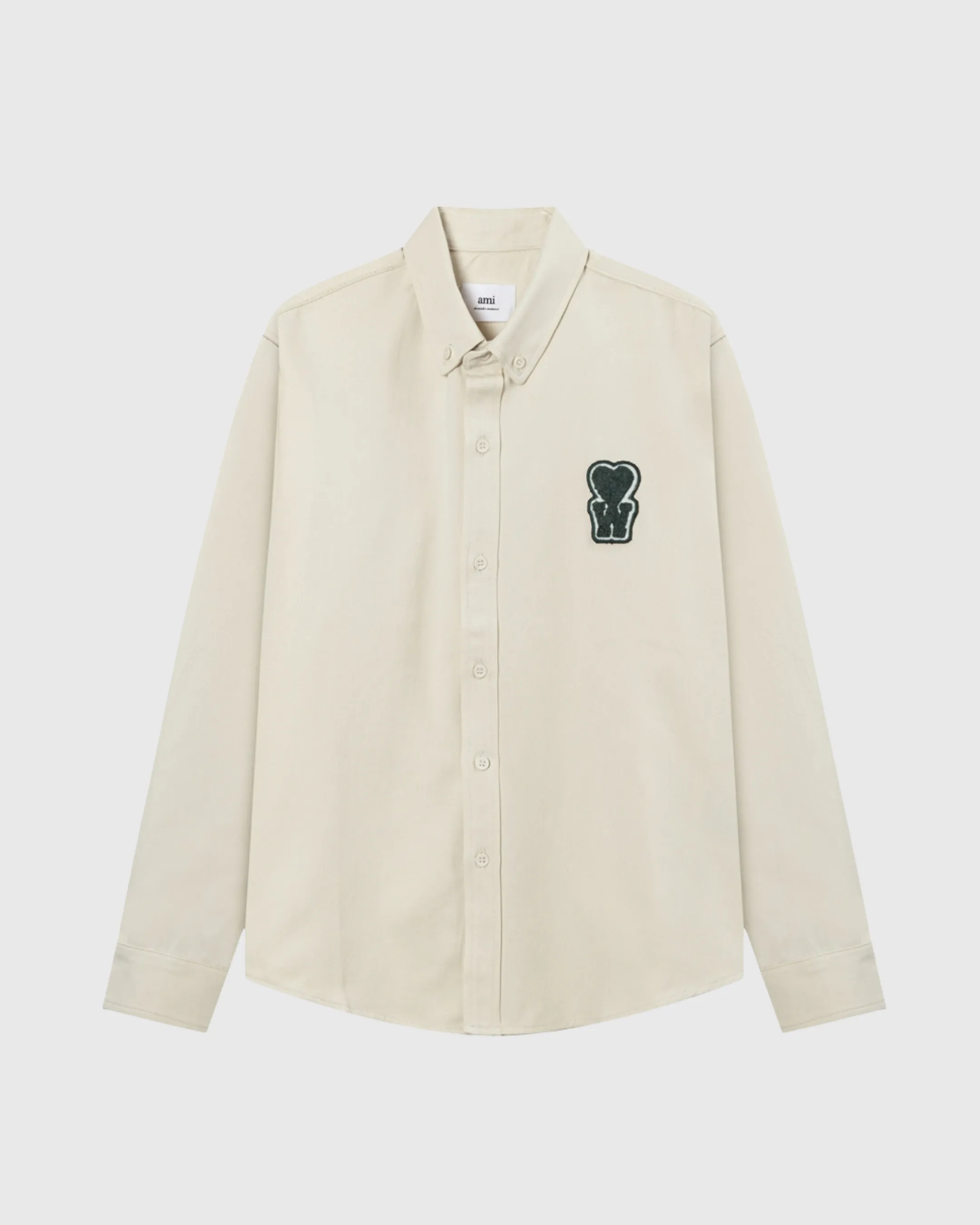 Ami Paris Cotton W Logo Shirt
